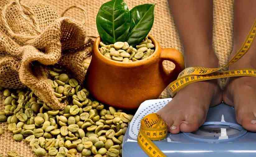 Granos de café verde, efectivos en el control de peso