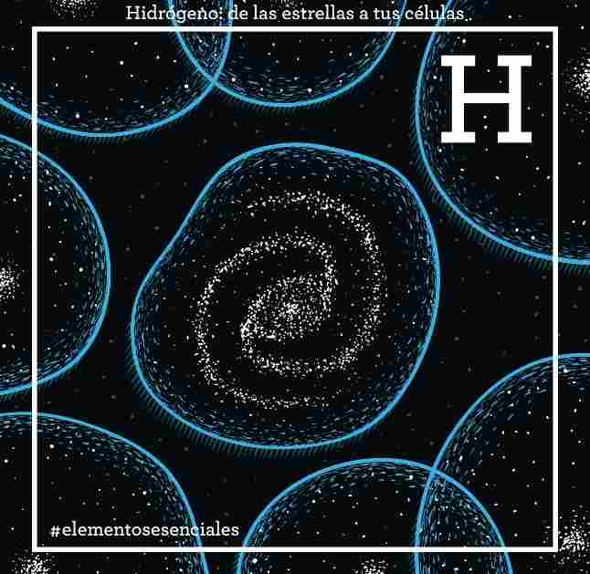 Hidrógeno, de las estrellas a tus células