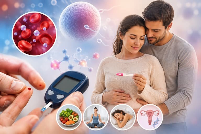 Glucosa y fertilidad: cómo el azúcar puede afectar el embarazo