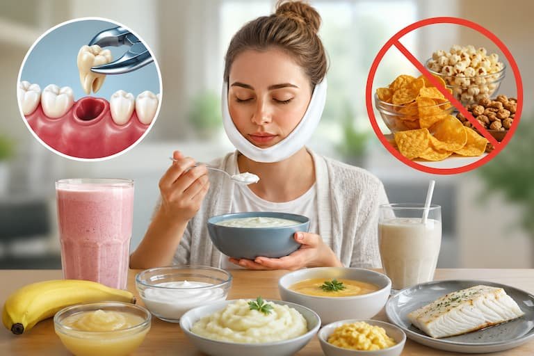 Qué comer después de extraer las muelas del juicio