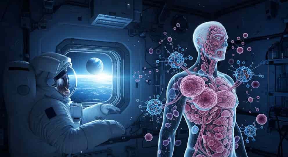 El espacio revela claves del envejecimiento celular