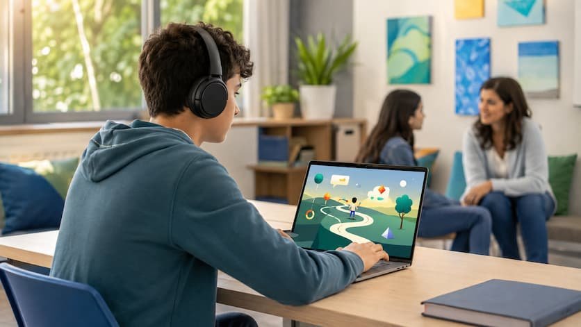 Videojuego educativo reduce síntomas depresivos en adolescentes