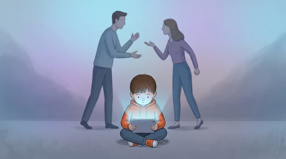 Datos de Estados Unidos vinculan estrés parental y pantallas infantiles