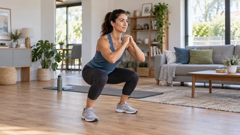 HIIT en casa: fuerza y cardio en una rutina breve