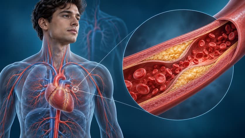 La aterosclerosis silenciosa comienza desde la juventud