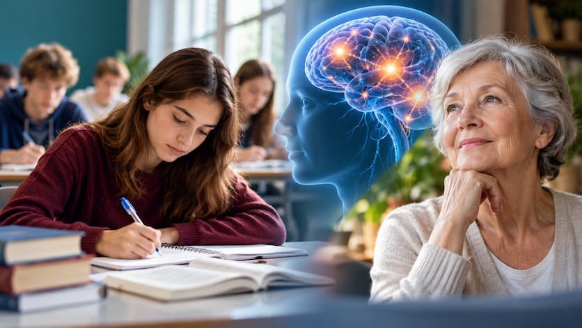 Un año más de escuela se vincula con menos diagnósticos de demencia