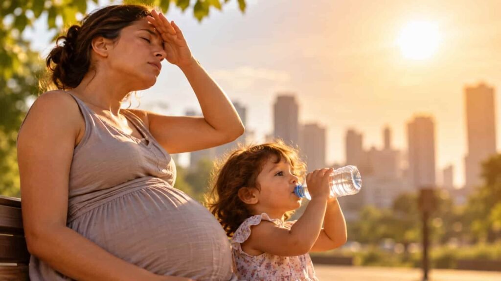 La OMS establece nuevos indicadores para medir los riesgos del calor en madres y niños