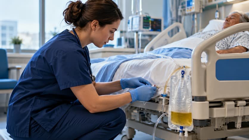 Hospitales aún fallan en medidas clave contra infecciones por catéter