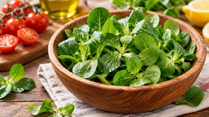 Canónigos: la verdura rica en vitamina C que favorece las defensas