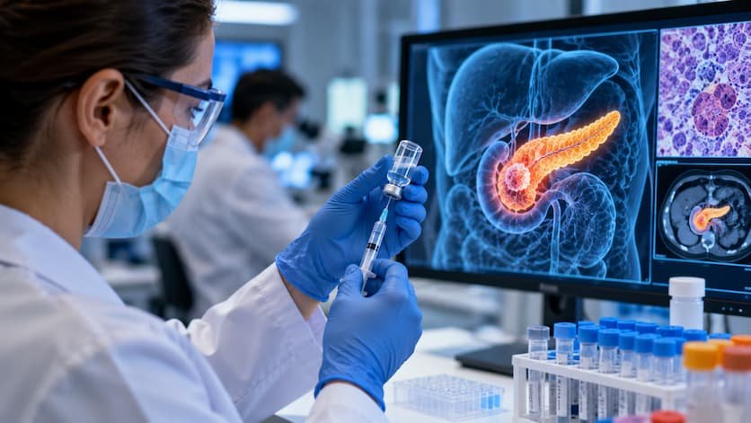 Una vacuna experimental frena el cáncer de páncreas en un ensayo