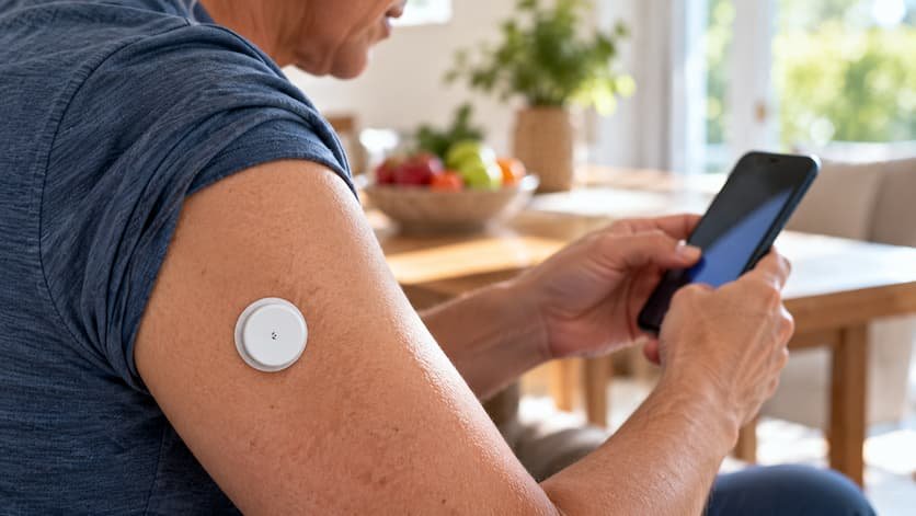 Sensores de glucosa mejoran el control de la diabetes sin insulina