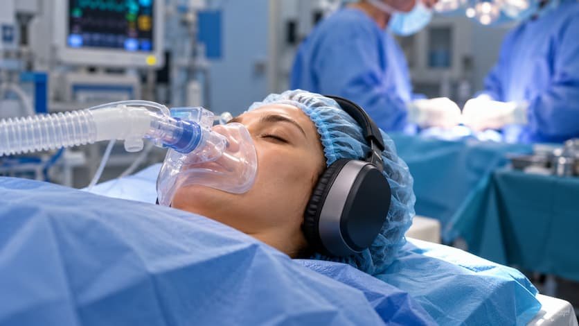 Auriculares durante la cirugía reducen las náuseas posoperatorias