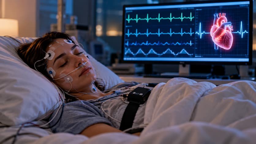 Un electrocardiograma durante el sueño ayuda a predecir riesgos cardíacos