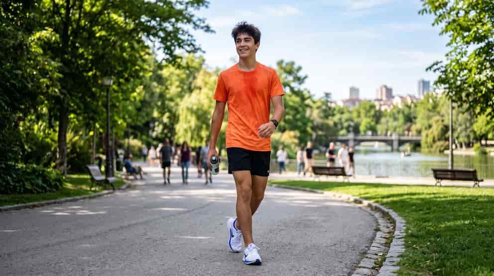 Más pasos diarios se vinculan con mejor salud mental adolescente