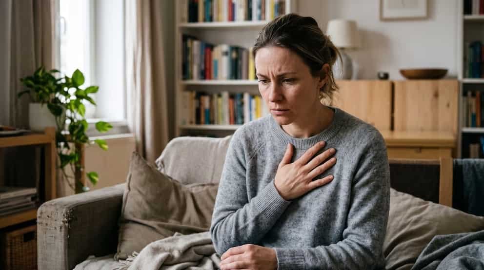 Cómo la ansiedad puede provocar un círculo de miedo y síntomas físicos