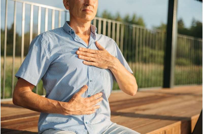 La respiración intensa reduce el flujo cerebral en un estudio